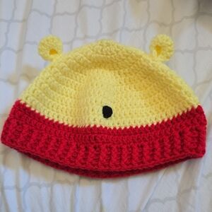 Handmade Crochet - Winnie The Pooh Cap